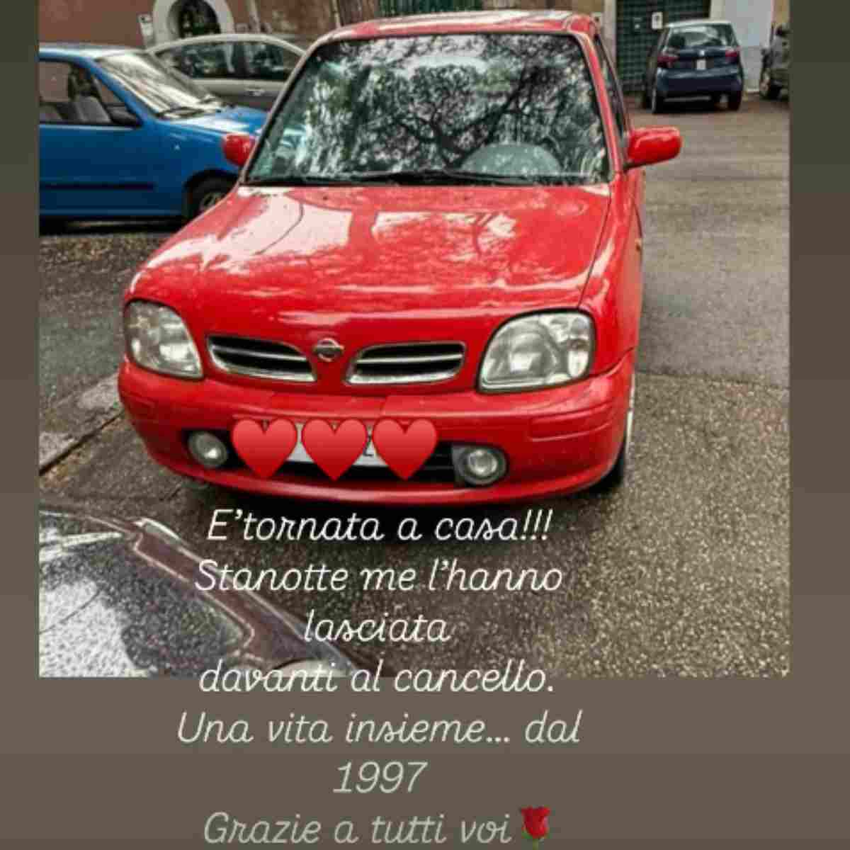 Rita Dalla Chiesa auto