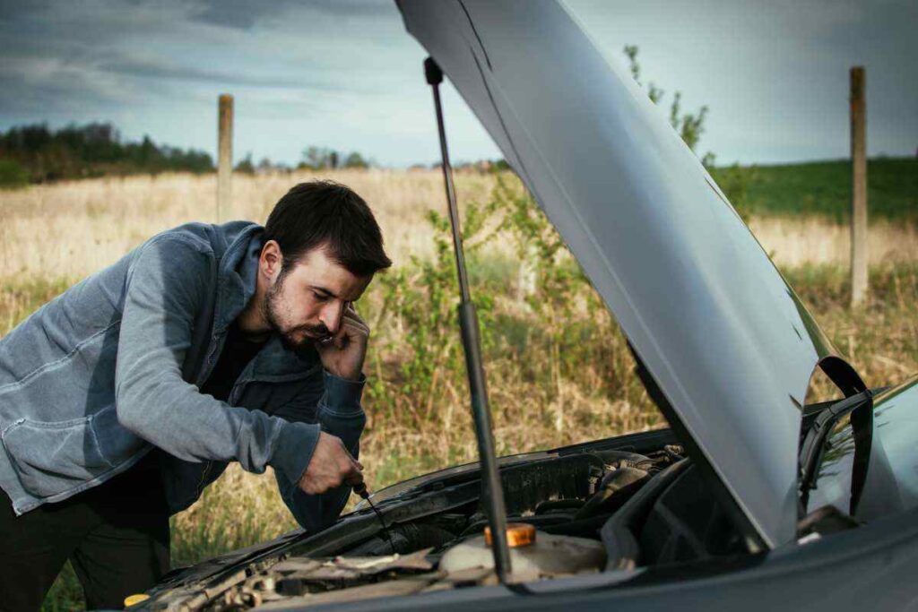 Motore auto temperatura