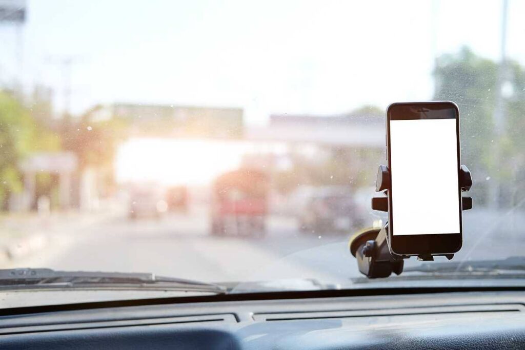 Supporto telefono auto legge