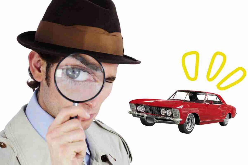 Auto rara trovata