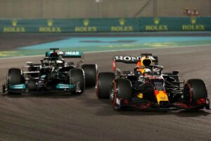 Hamilton Verstappen Russell