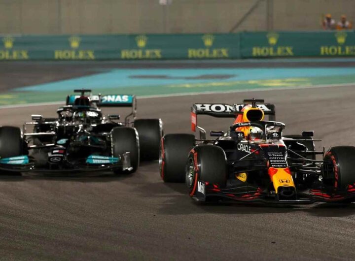 Hamilton Verstappen Russell
