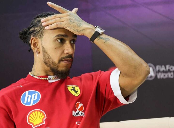 Lewis Hamilton Ferrari