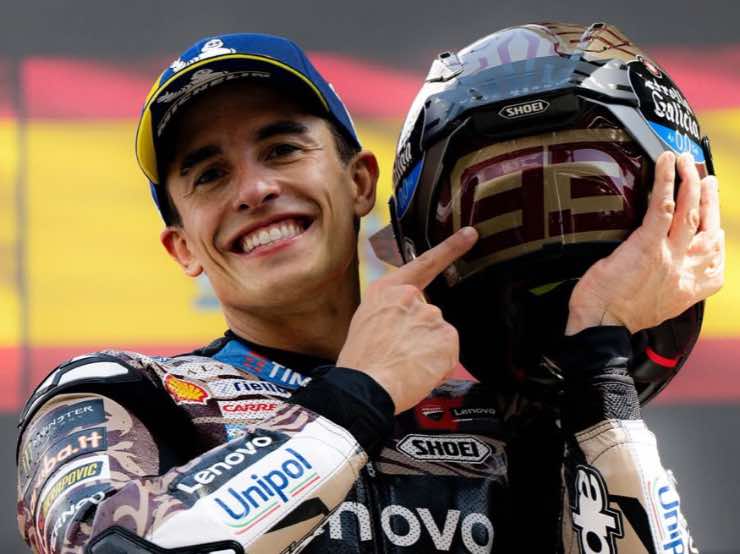 Marquez decisione festa