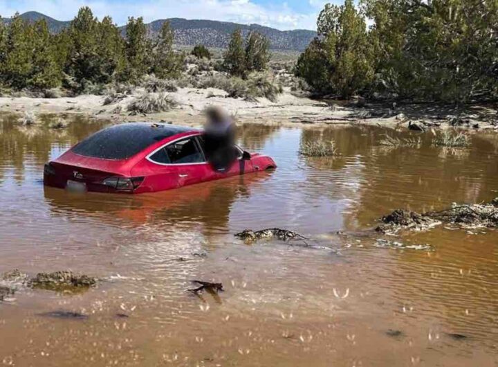 Auto in acqua