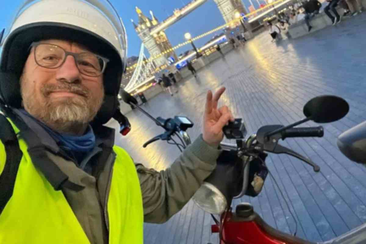 Piaggio Sì dall'Italia a Londra
