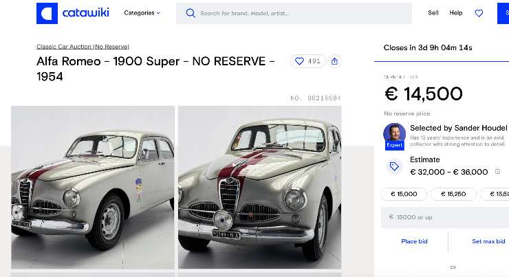 Alfa Romeo asta