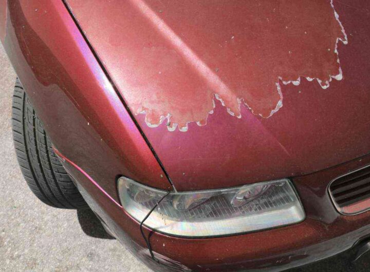 Vernice auto rovinata come risolvere