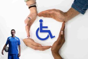 Parcheggio calcio disabili