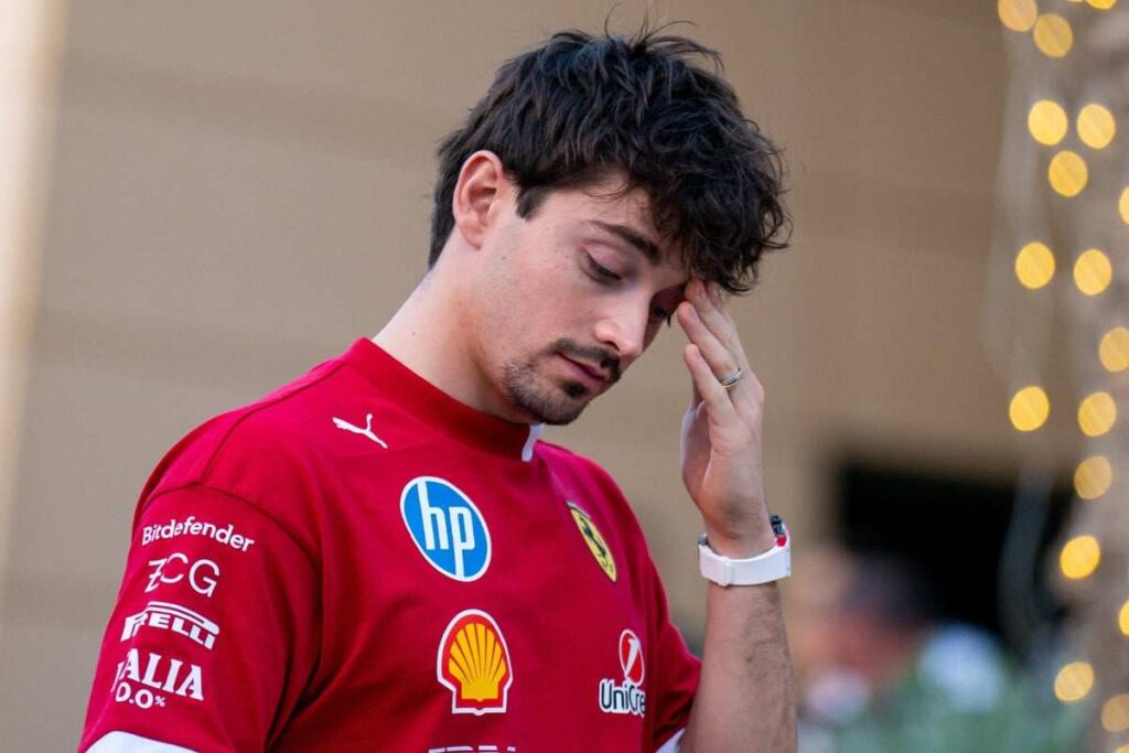 Charles Leclerc dramma