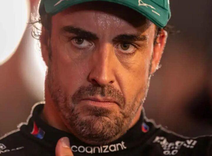 Fernando Alonso all'attacco