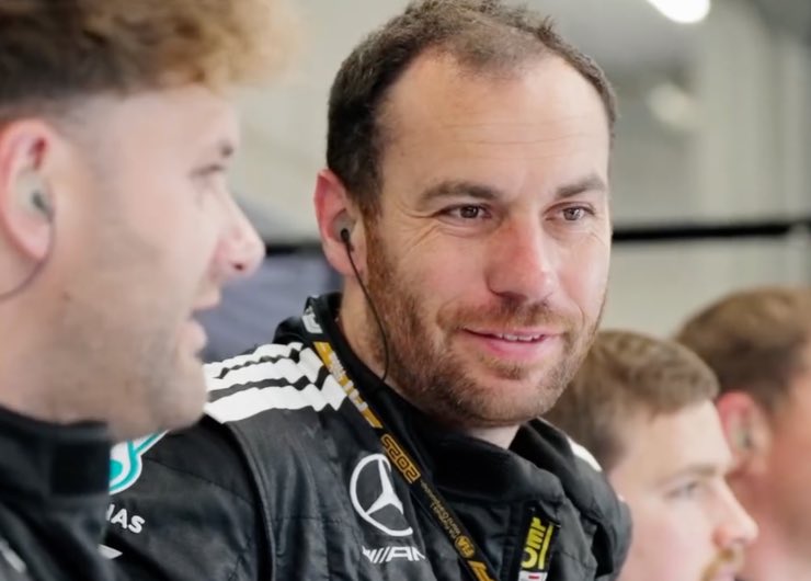 Petronas mercedes team