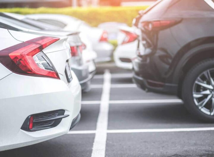 Parcheggio auto allarme