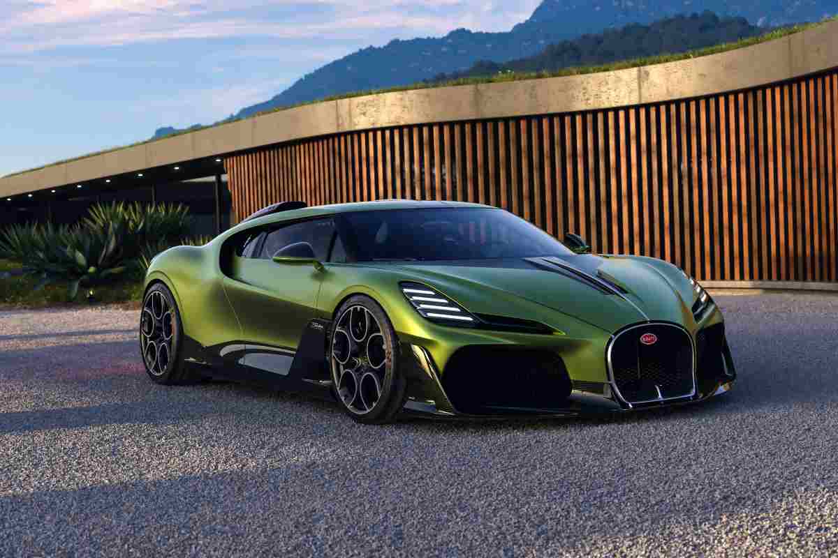 Bugatti Bouillard addio motore W16
