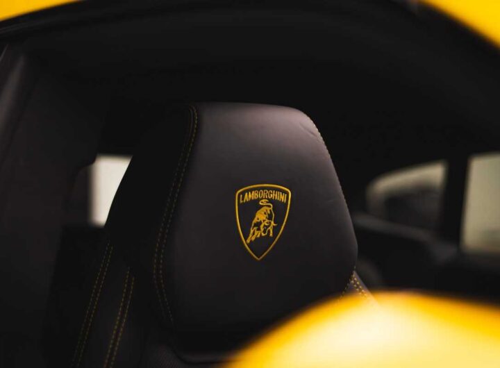 Lamborghini abbandonata
