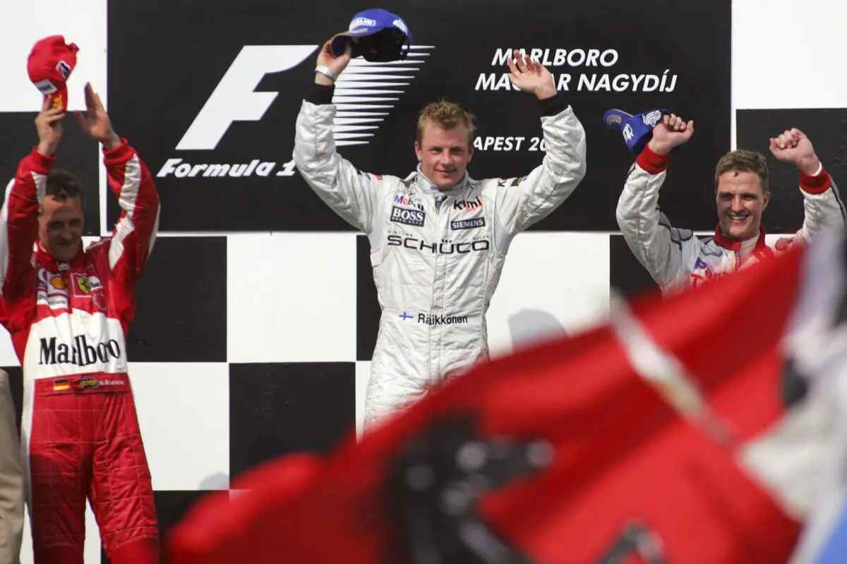 Podio fratelli Schumacher
