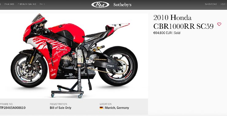 Moto Honda Fireblade